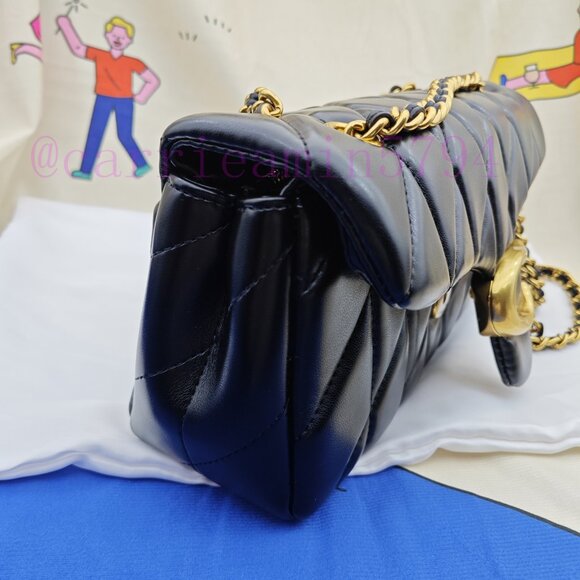 Coach tabby shoulder bag 26 with quilting black - Picture 3 of 12